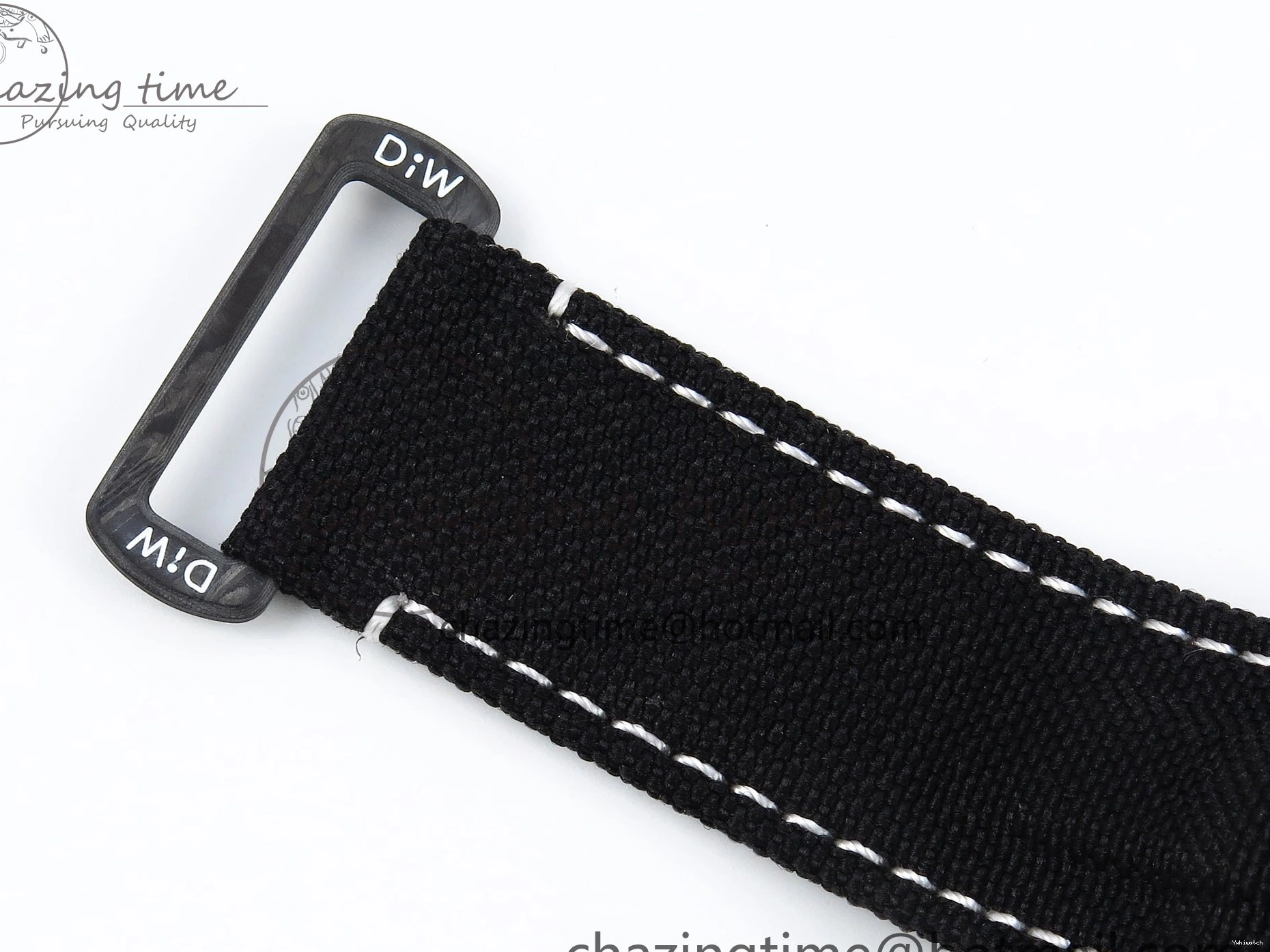 Black Strap Dweller on Dial A2824 DIWF Edition Nylon 43mm Black Best Carbon Sea 0411